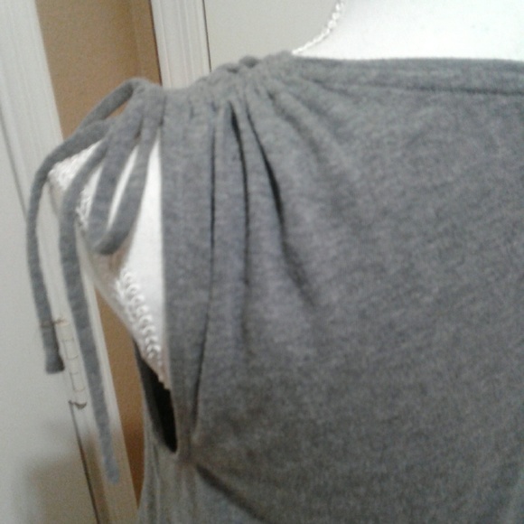 🌺 GAP Heather Gray Dress/Cover-up EUC - Picture 3 of 6